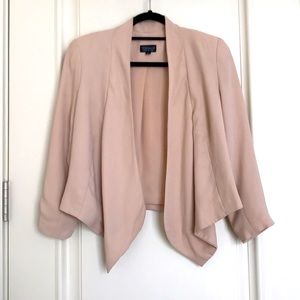TOPSHOP Dusty Pink Blazer